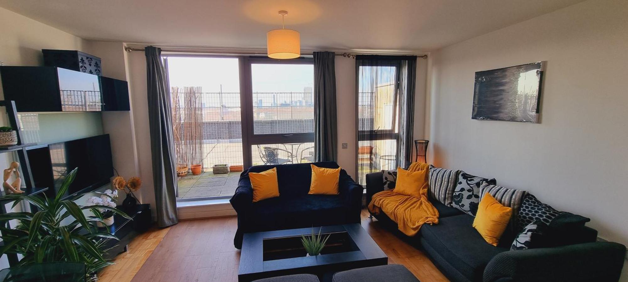 Apartment The Viewpoint - Modern Big 2 Bed Flat - Ideal For Longer & Business Travel