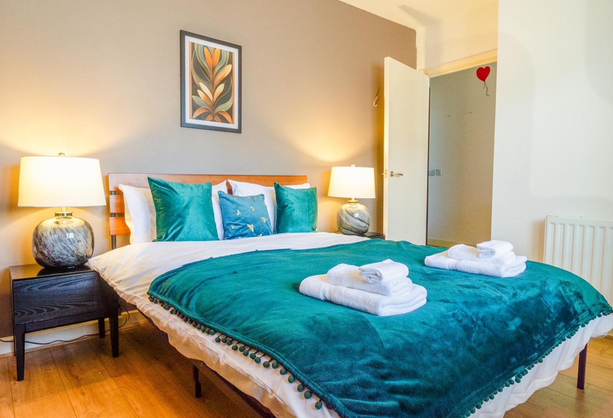 Apartment The Viewpoint - Modern Big 2 Bed Flat - Ideal For Longer & Business Travel *